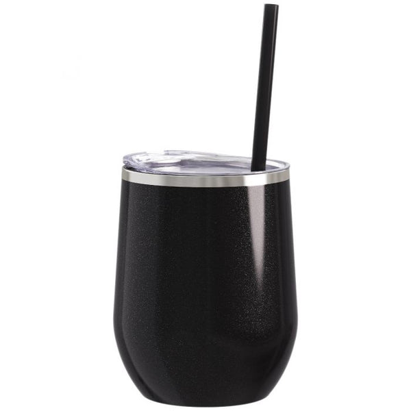 Wine Is The Answer What Is The Question 12oz Wine Tumbler