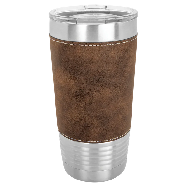 Today's Forecast Grilling And Chilling Leatherette Tumbler