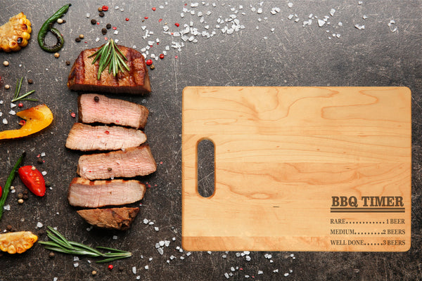 BBQ Timer Cutting Board
