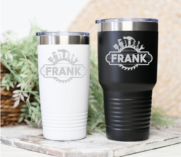 Personalized Contractor Tumbler